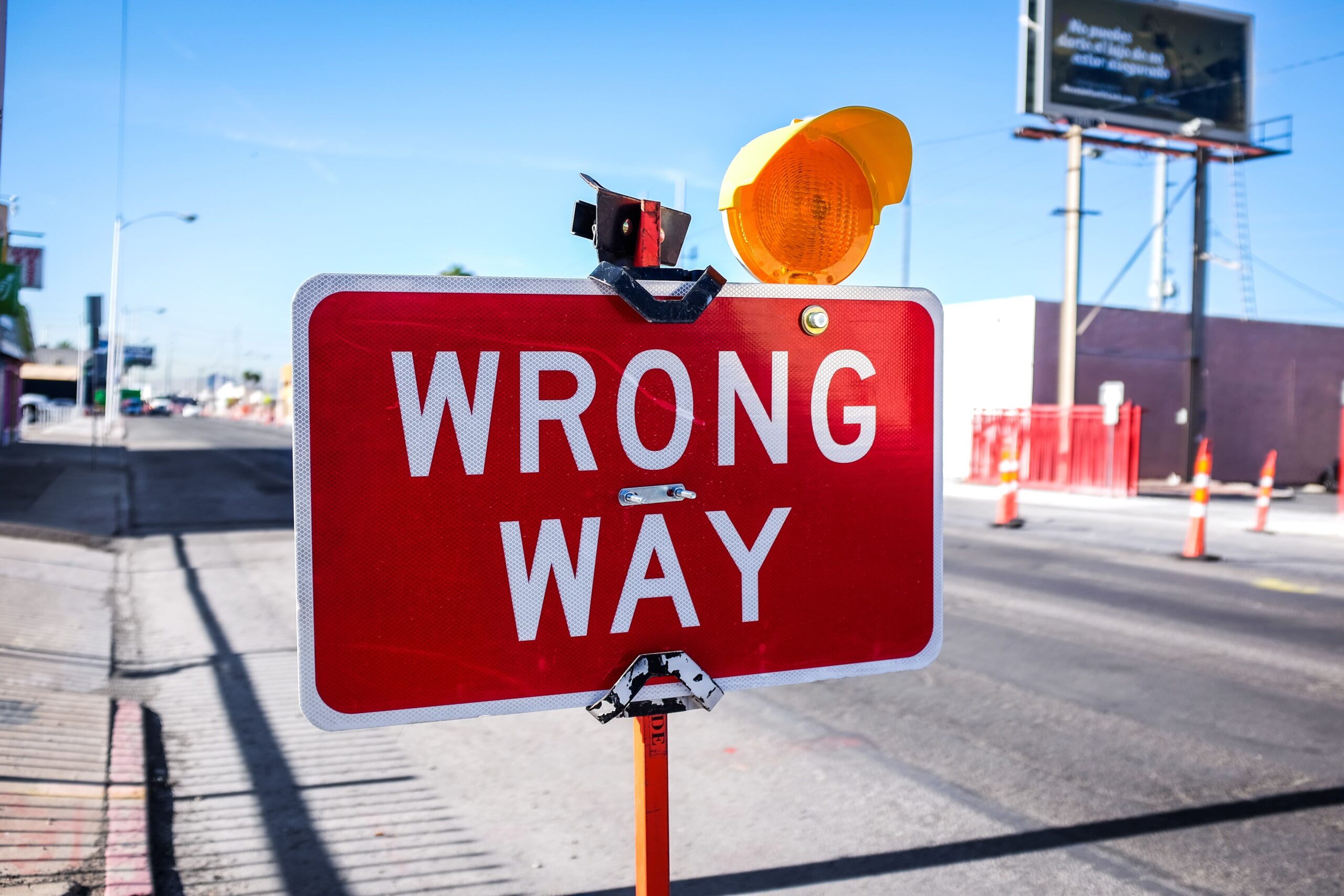 Wrong-way